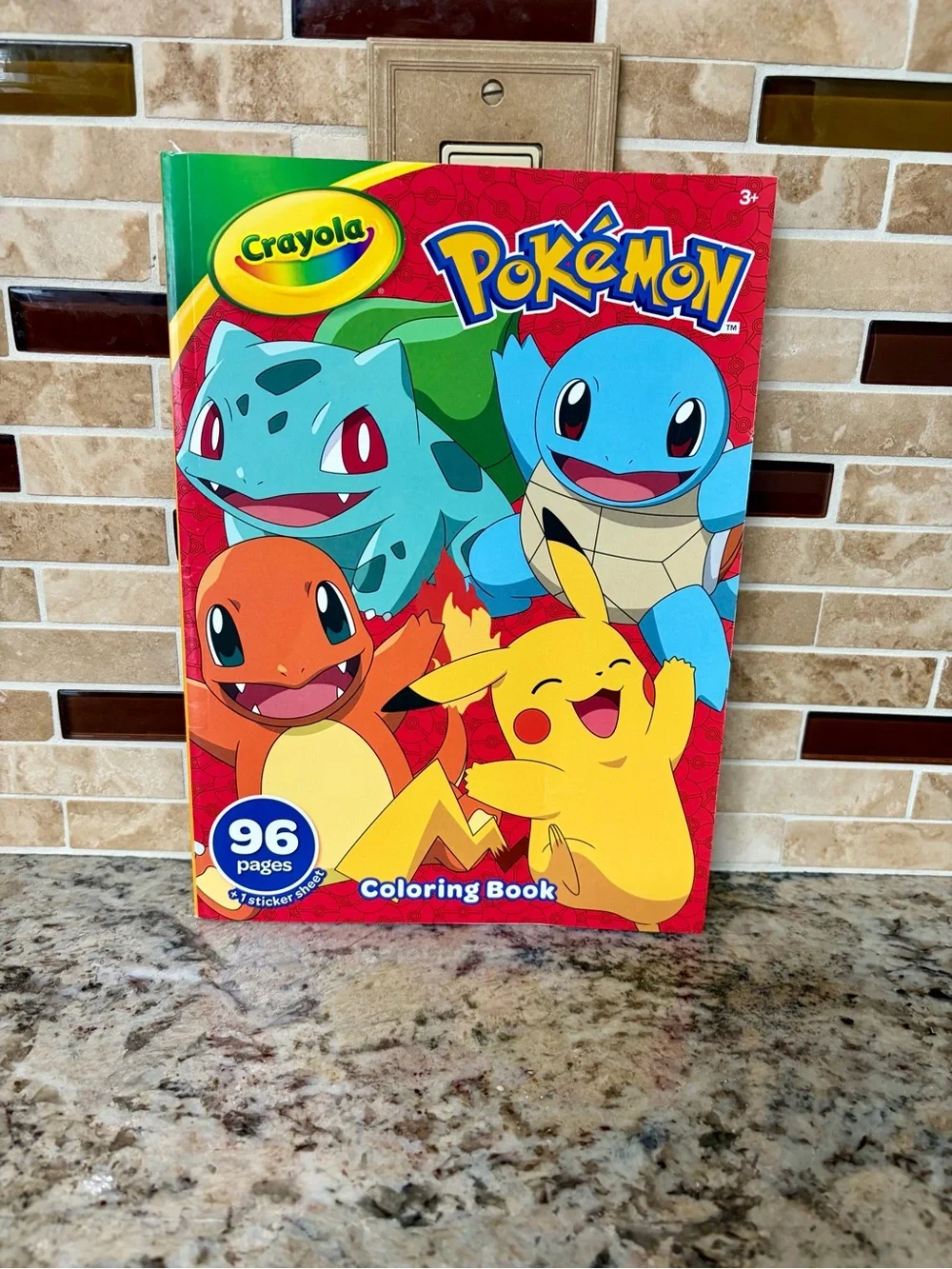 Bendon & Crayola Pokémon Super Coloring & Sticker Set